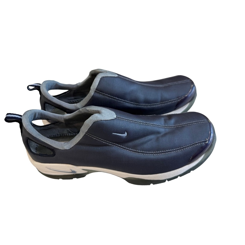 Nike Golf Slip On Shoes Womens 8.5 Navy Blue 305274-401 Vintage 2005 Mules